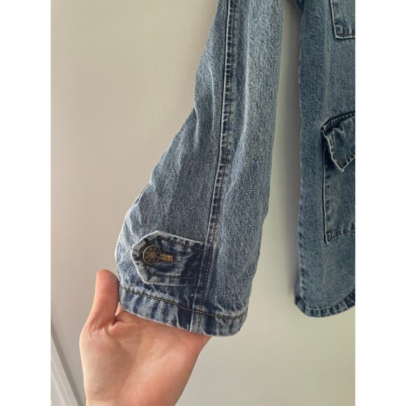 Lioness Oversized Denim Jacket - Picture 5 of 8